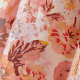 Vestido de mujer - Corte A fluido - Tirantes finos - Estampado floral - Escote festoneado