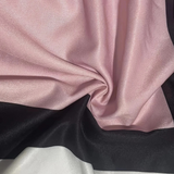 Vestido camisero para mujer - Mangas 3/4 - Cuello clásico - Abotonado - Estampado geométrico
