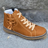 Zapatillas altas para mujer - Forro cálido - Suela de goma antideslizante - Estilo casual