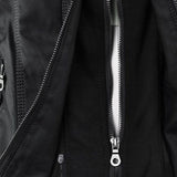 Chaqueta de cuero PU elegante, versátil y de alta calidad para mujer.