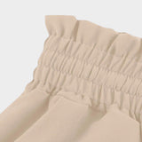 Pantalones anchos para mujer - Cintura alta - Tejido fluido - Estilo elegante y cómodo