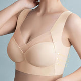 Sujetador push-up para mujer – Sin costuras – Sujeción total – Tirantes anchos y transpirables
