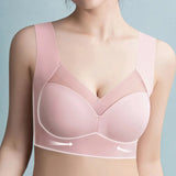Sujetador push-up para mujer – Sin costuras – Sujeción total – Tirantes anchos y transpirables