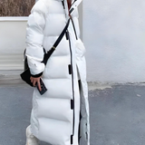 Abrigo de invierno elegante, aislante y duradero para mujer