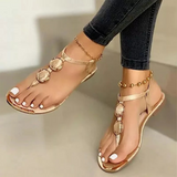 Sandalias de mujer – Cómodas – Tira en el tobillo – Detalles elegantes