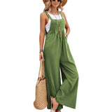 Mono de mujer - Corte ancho y cómodo - Tirantes ajustables - Estilo casual