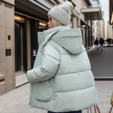 Chaqueta de invierno acolchada para mujer, cómoda, elegante y duradera.