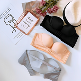 Sujetador push-up para mujer – Sin tirantes – Sin costuras – Sujeción invisible