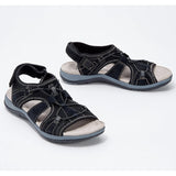 Sandalias de mujer – Punta abierta – Suela acolchada – Tiras transpirables – Estilo casual