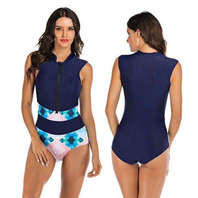 Bañador deportivo con un diseño único: cómodo y elástico.