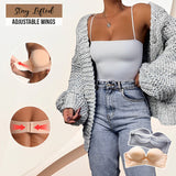 Sujetador push-up para mujer – Sin tirantes – Sin costuras – Sujeción invisible