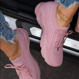 Zapatillas deportivas para mujer – Malla transpirable – Soporte ortopédico – Suela acolchada
