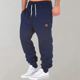 Pantalones de jogging para hombre – Corte relajado – Tejido de punto suave – Puños elásticos