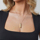 Collar de Barra Amor Eterno "I Love You"