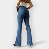 Barbora - Jeans de campana de cintura alta