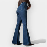 Barbora - Jeans de campana de cintura alta