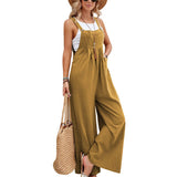 Mono de mujer - Corte ancho y cómodo - Tirantes ajustables - Estilo casual