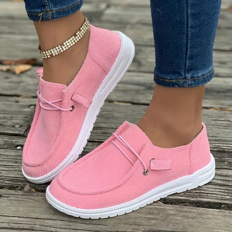 Zapatos casuales para mujer - Cómodos sin cordones - Diseño minimalista - Suela ligera