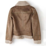 Chaqueta de cuero para mujer