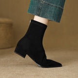 Botas clásicas de ante Eva | Botas cómodas