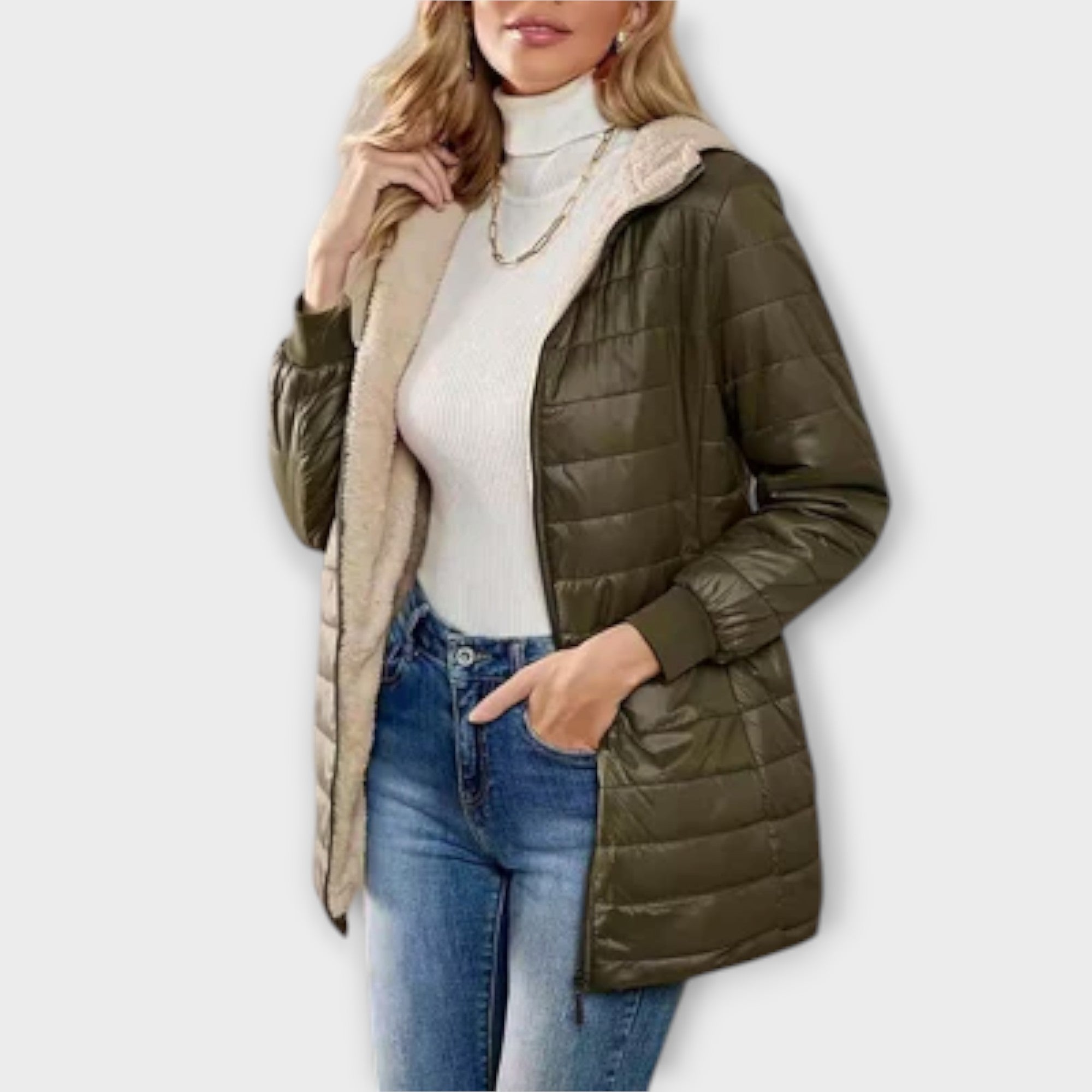 Carolin - Chaqueta de invierno holgada para mujeres