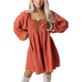 Karter - Elegante vestido de mujer estilo ibicenco con un diseño único