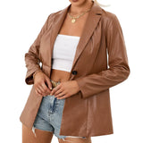 Gabardina de mujer – Corte entallado – Largo hasta la mitad del muslo – Cuello clásico con muesca
