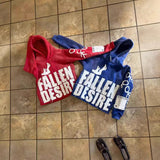 Sudadera holgada con estampado 3D vintage de lunares