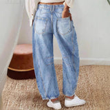 Vaqueros de mujer – Cintura alta – Corte holgado – Look vintage – Estilo casual