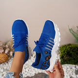 Zapatillas deportivas para mujer – Flyknit transpirable – Suela ondulada – Estampado de leopardo – Básicas