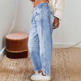 Vaqueros de mujer – Cintura alta – Corte holgado – Look vintage – Estilo casual