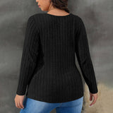Top cruzado para mujer – Punto acanalado – Corte ajustado – Elegante escote en pico