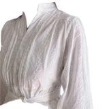 Vestido mini de mujer – Mangas abullonadas – Cintura con lazo – Bajo con volantes – Tejido transpirable