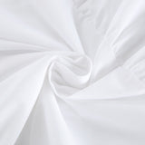 Vestido trapecio para mujer – Sin mangas – Corte holgado – Gasa ligera – Dobladillo con volantes
