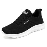 Zapatillas de running para mujer – Malla transpirable – Suela acolchada – Cordones bajos