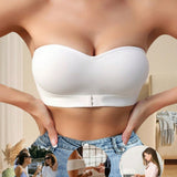 Sujetador push-up sin tirantes para mujer – sujeción – acabado invisible – cierre en la espalda