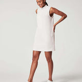 Theresa - Minivestido sin mangas - Cuello alto - Casual chic - Estilo veraniego