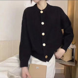Cárdigan cómodo con botones para mujer: elegante y versátil.