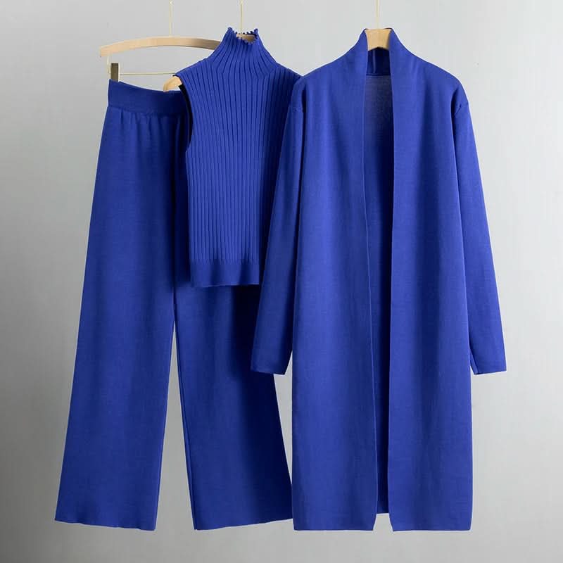 Conjunto acogedor de lujo, elegante, cómodo y sofisticado para mujer.