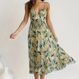 Vestido de algodón de verano: colorido, cómodo y transpirable.