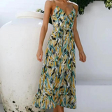 Vestido de algodón de verano: colorido, cómodo y transpirable.