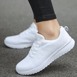 Zapatillas deportivas para mujer – Malla transpirable – Sujeción óptima – Cierre con cordones antideslizante