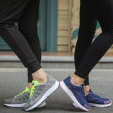 Zapatillas deportivas para mujer – Malla transpirable – Sujeción óptima – Cierre con cordones antideslizante
