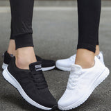Zapatillas deportivas para mujer – Malla transpirable – Sujeción óptima – Cierre con cordones antideslizante