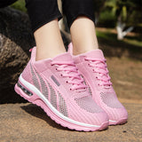 Zapatillas deportivas para mujer - Malla transpirable - Comodidad y ligereza - Suela acolchada