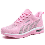 Zapatillas deportivas para mujer - Malla transpirable - Comodidad y ligereza - Suela acolchada