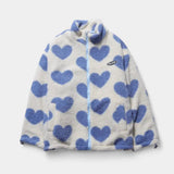 Maja – Abrigo reversible con corazones