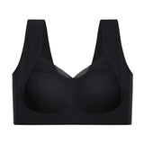 Sujetador push-up para mujer – Sin costuras – Sujeción total – Tirantes anchos y transpirables