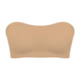 Sujetador sin tirantes para mujer – Push-up esculpidor – Soporte antideslizante – Acabado invisible