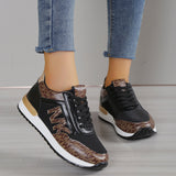 Zapatillas deportivas para mujer – Perfil bajo – Tejido transpirable – Ajuste deportivo cómodo